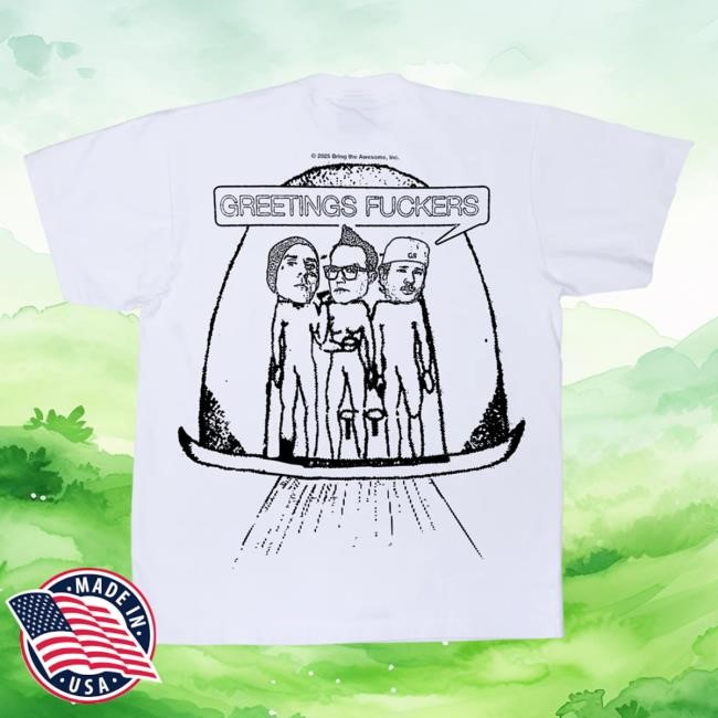 Official Online Ceramics blink-182 "Aliens Exist" Top Shirt