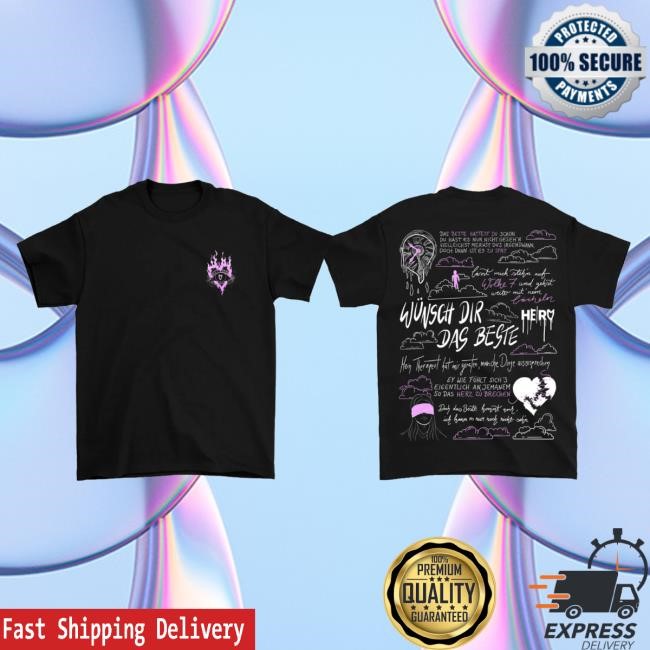 He/Ro Wünsch Dir Das Beste New Shirt He/Ro Merch