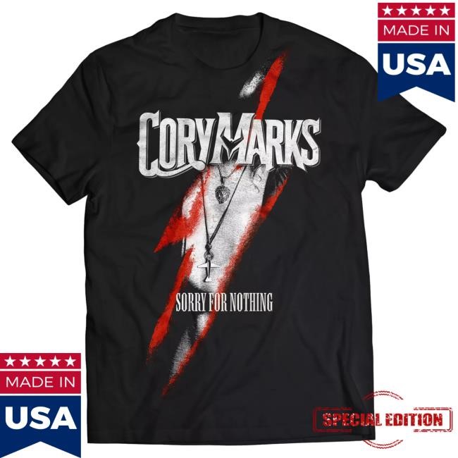 Official Cory Marks Merch Store Corry Marks - Sorry For Nothing Album LS Corymarks