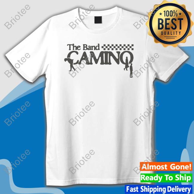 The Band Camino Merch Checkered Logo Hoodie