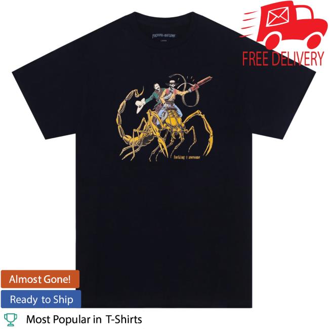 Official Fa World Entertainment Merch Fucking Awesome Scorpion T Shirt