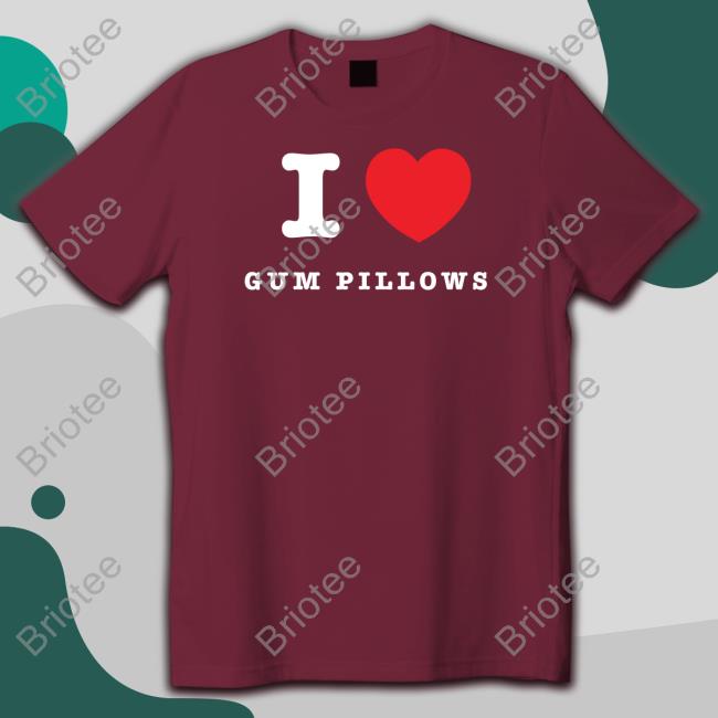 Andy 222 Merch I Heart Gum Pillows Tank Top