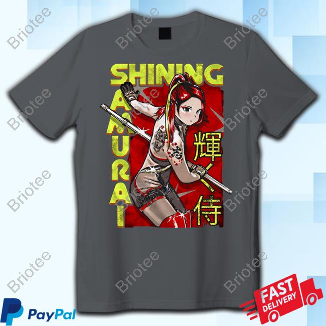 Hikaru Shida Shining Samurai Anime Shirt