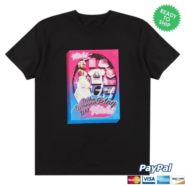 Official Nicki Minaj Merch Store Play Wit Nicki Black Shirt Nicki Minaj Apparel Clothing Shop NickiMinaj