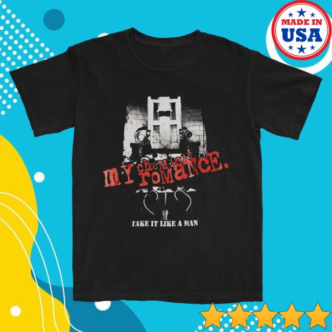 Official Mcr Merch Store Shop Warner Records My Chemical Romance Take It Like A Man Tees WarnerRecords