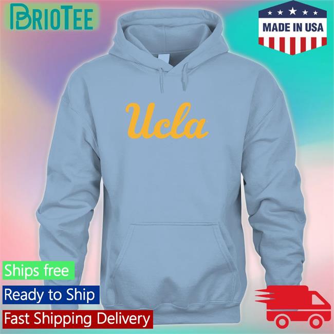 Homefiel Dapparel Store Ucla Script Hoodie Ofical