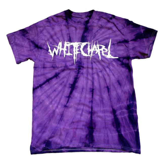 Official Logo Spider Purple Tie Dye T-Shirt