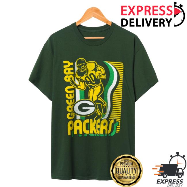 Official Junk Food Apparel Clothing Store Shop Junkfoodclothing Green Bay Packers Running Back Flea Market Shirt New