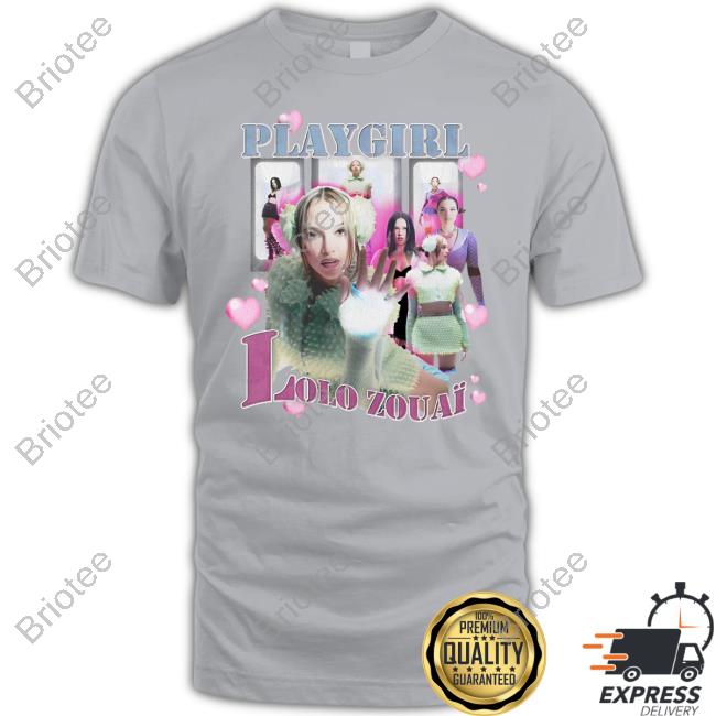 Official Playgirl Merch Lolo Zouaï Lolo Rap Tee