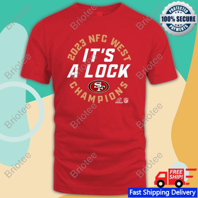 2023 Nfc West It's A Lock Champions T-Shirt