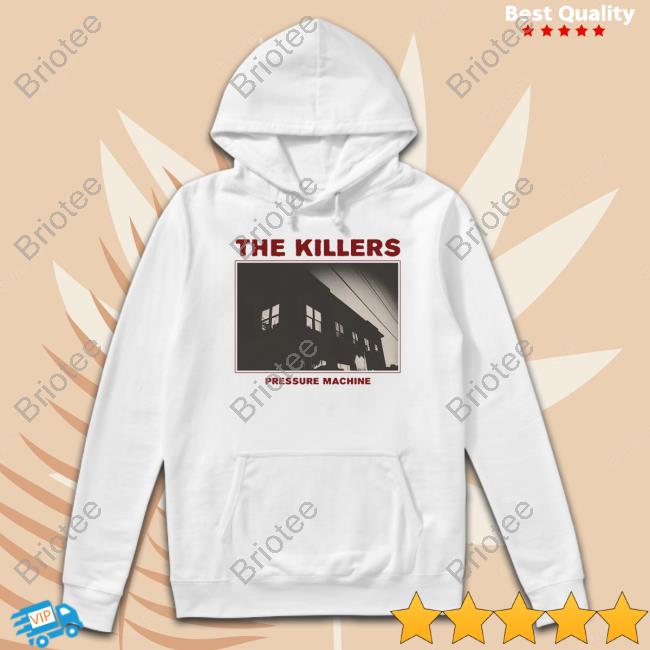 Official The Killers Music Merch Pressure Machine Photo Long Sleeve Tee Shirt