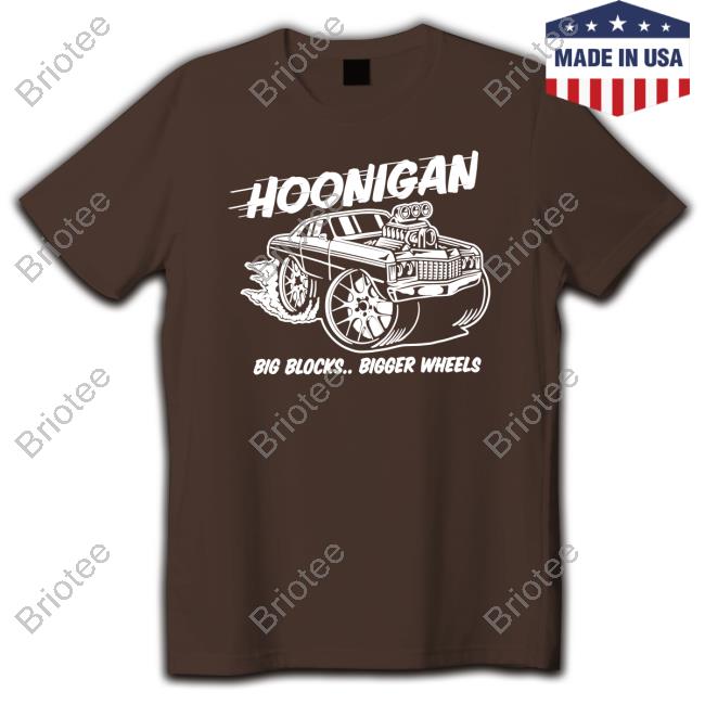 Hoonigan Big Blocks Bigger Wheels Hooded Sweatshirt