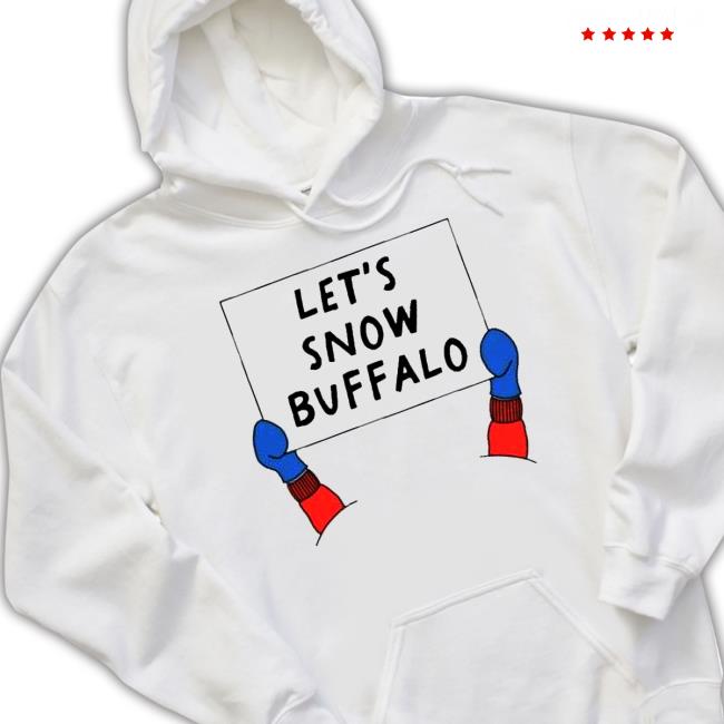 Let’s Snow Buffalo Long Sleeve T Shirt