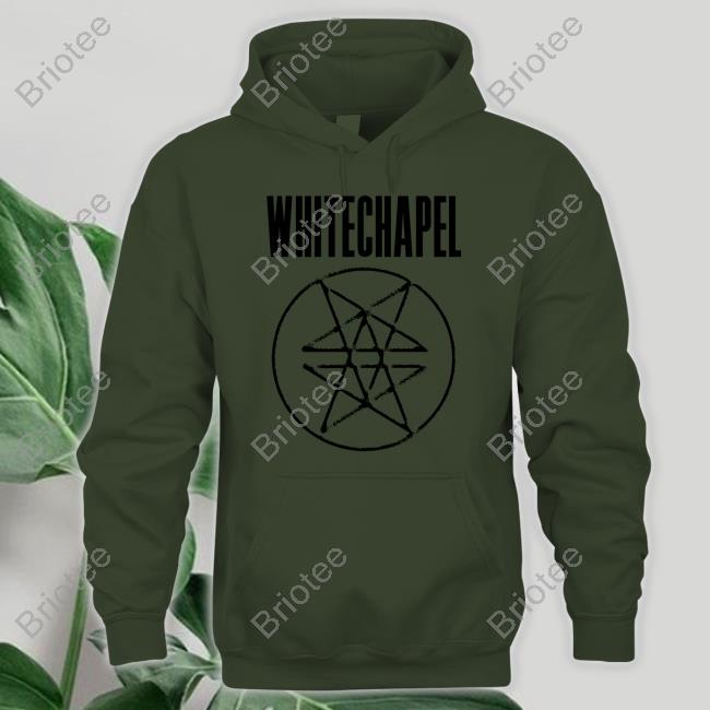 Whitechapel Merch Brain Eye Black Tee Shirt