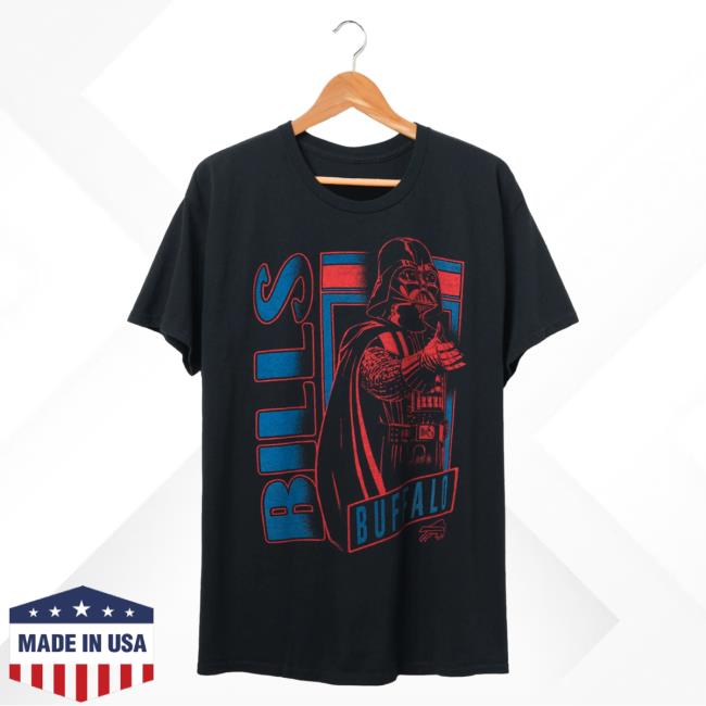 Official Junk Food Apparel Clothing Store Shop Junkfoodclothing Buffalo Bills and the legendary Darth Vader Shirt 2023