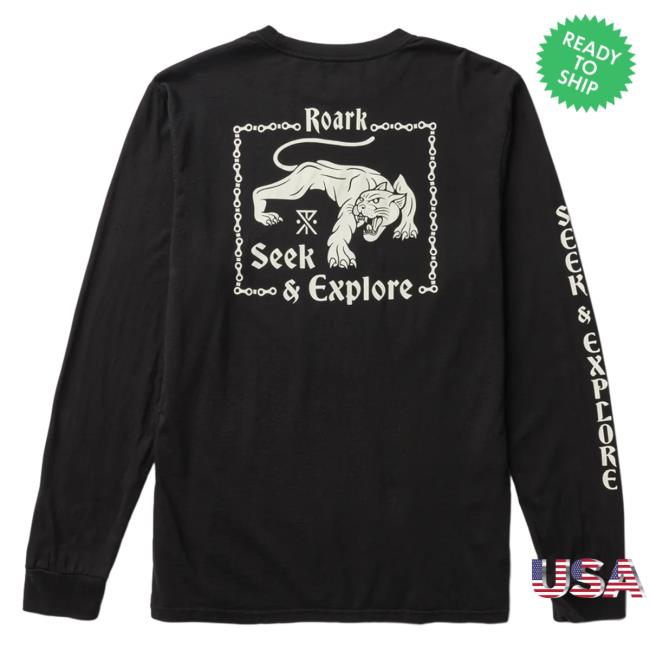 Official Roark Clothing Store Shop Jamie Thomas Long Sleeve Black