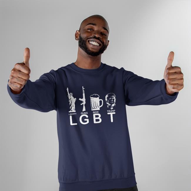 Lil Nas X Lgbt Liberty Guns Beer Donald Trump Shirts