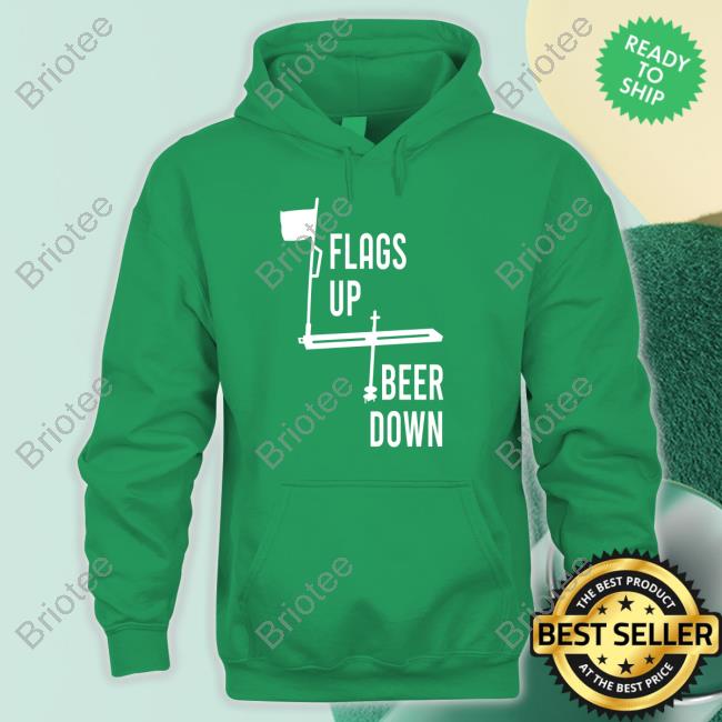 Flags Up Beer Down Limited Edition Hoodie