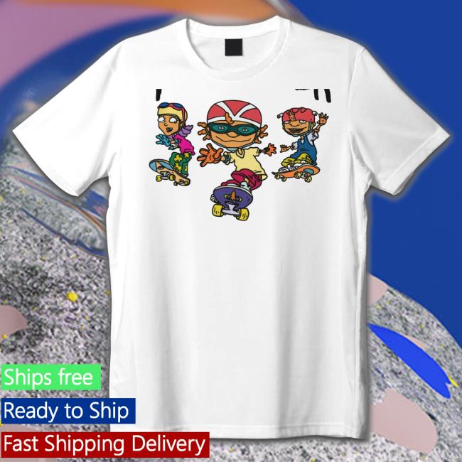 Thrasher Cartoon Skaters Tee Shirt