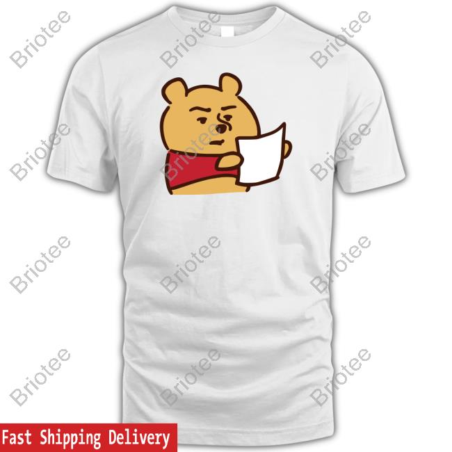 Official Winnie The Pooh Reading Hoodie