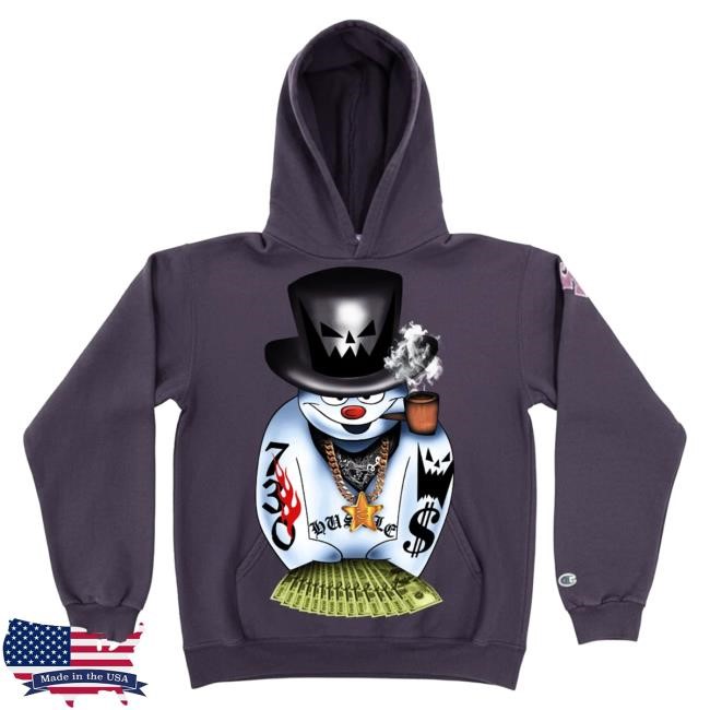 Official Asspizza Frosty Revived Popover Hoodie