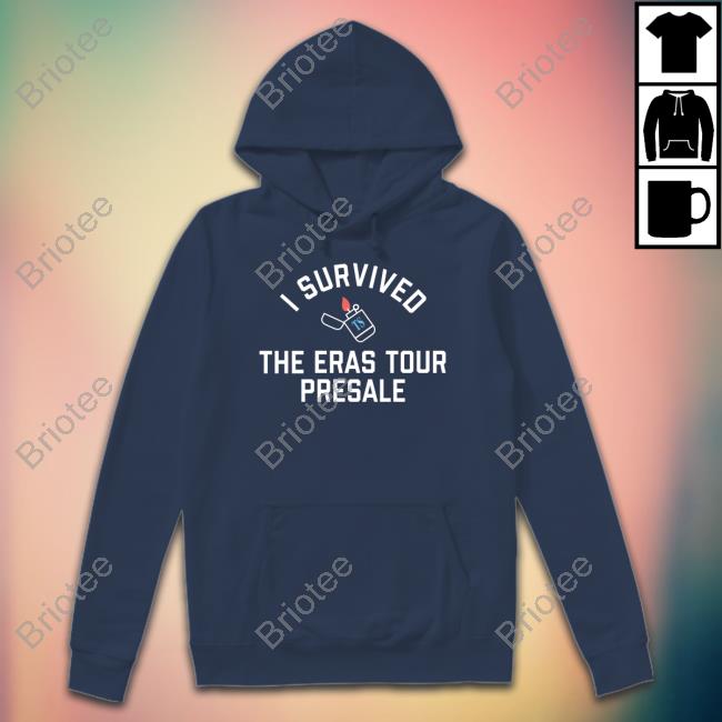 I Survived The Eras Tour Presale Hoodie Pittsburgh Clothing Company Merch