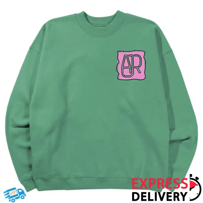 Official Ajr Brothers Merch Store Shop Ajr Logo Crew Green AjrBrothers