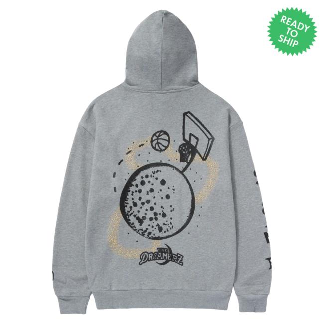Official Overtime Tv Apparel Merch Clothing Store Shop Over Time Yng Dreamerz To The Moon Hooded Sweatshirt