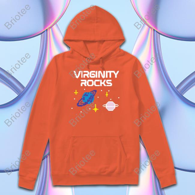 Virginity Rocks Pixel Space Shirts