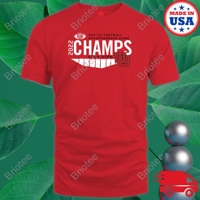 Cameron Rising Pac-12 Shop Pac-12 Football Championship Game 2022 Champs Utah Utes Shirt