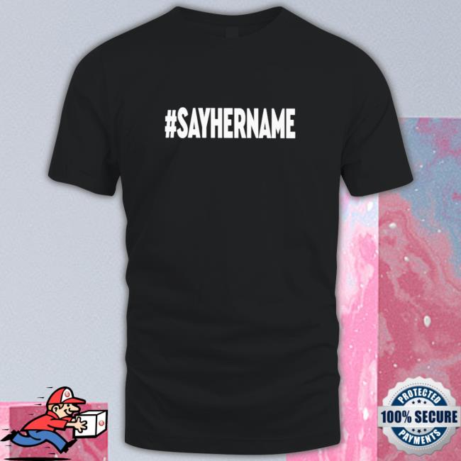Drew brees wearing sayhername Hooded Sweatshirt