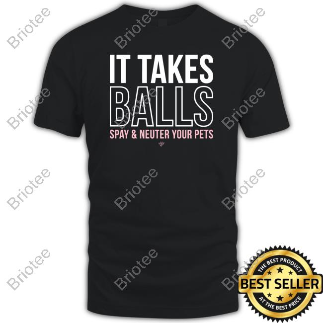 Official Miranda Lambert Merch MuttNation It Takes Balls Spay & Neuter Your Pets Tee