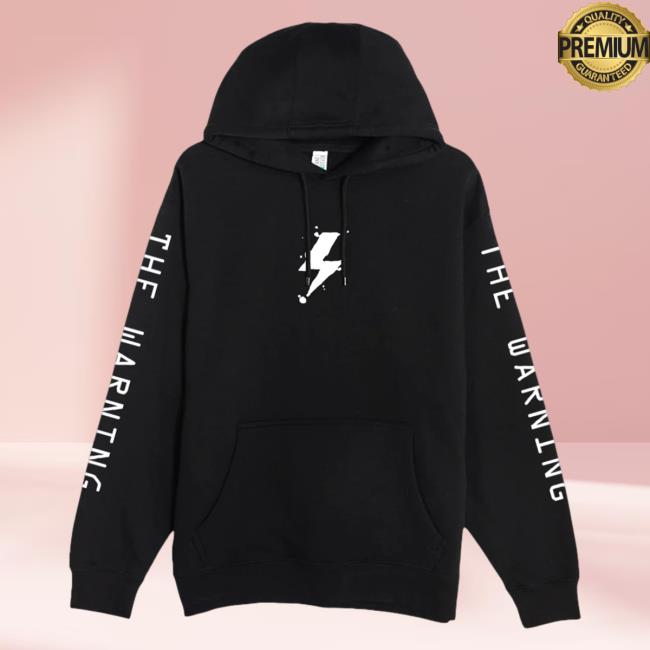 Official The Warning Merchandise Lightning Bolt Hoodie