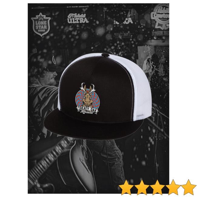 Official Treaty Oak Revival Merch Jack Rabbit Flat Bill Hat
