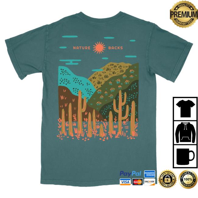 Official Nature Backs Clothing NatureBacks Sonoran (Spruce) Tshirt