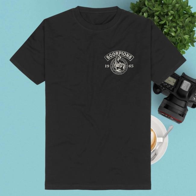 Official Scorpions Store Merch Rock Believer Biker T Shirt
