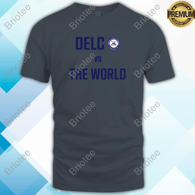 Official Media Little League DELC Vs The World Shirt