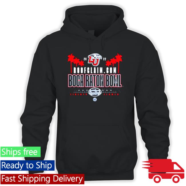 Official 2022 Boca Raton Bowl Liberty Flames Shirt