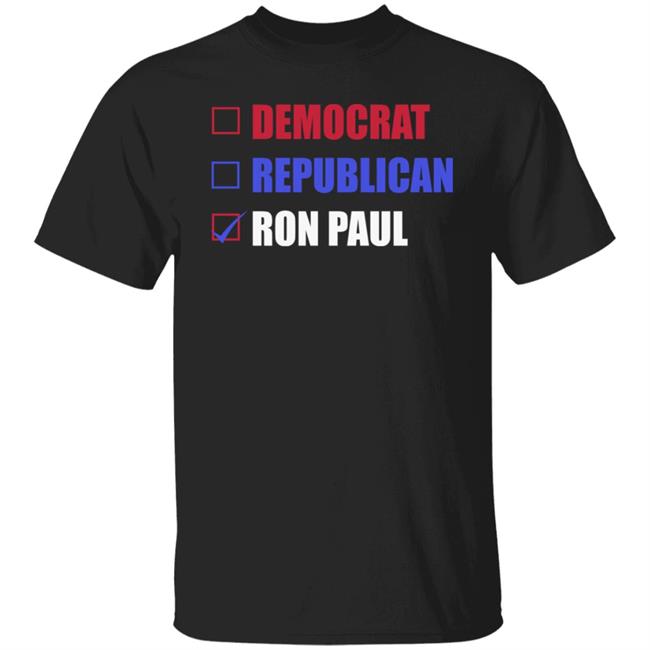 Democrat Republican Ron Paul Shirt