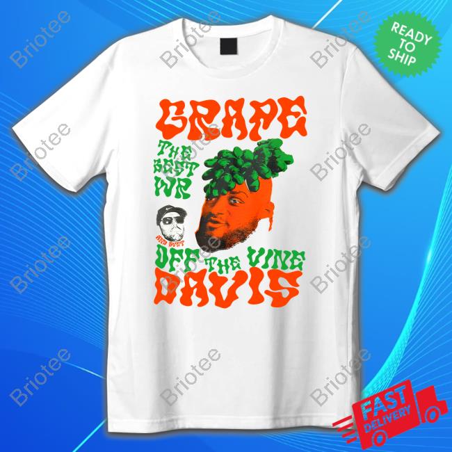 Gabe Davis Wear Grape Davis Tee Shirt