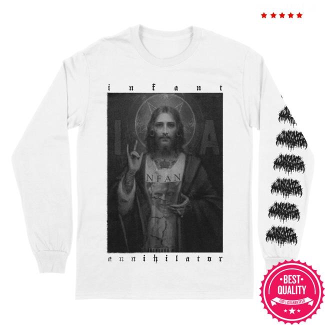 Infant Annihilator Merch "Jesus" L/S Shirt Indie Merch Store