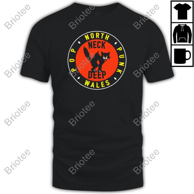 Official Neck Deep Merch Nwpp North Wales Pop Punk Tee
