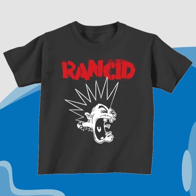 Official Rancid Apparel Store Screaming Mohawk Youth Tee – Rancid Store US