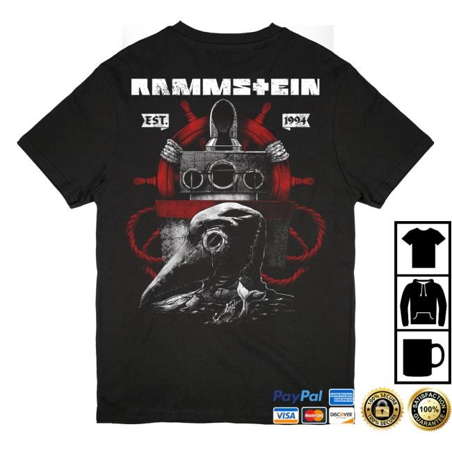 Rammstein Komm in mein Boot Shirt Rammstein Merch