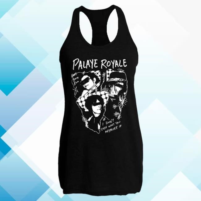 Official Sumerian Records Merch Palaye Royale - I Don't Want You Racerback Tshirt SumerianRecords
