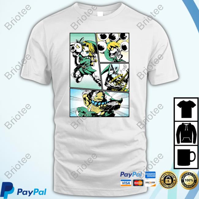 The Legend Of Zelda Manga Crewneck Sweatshirt