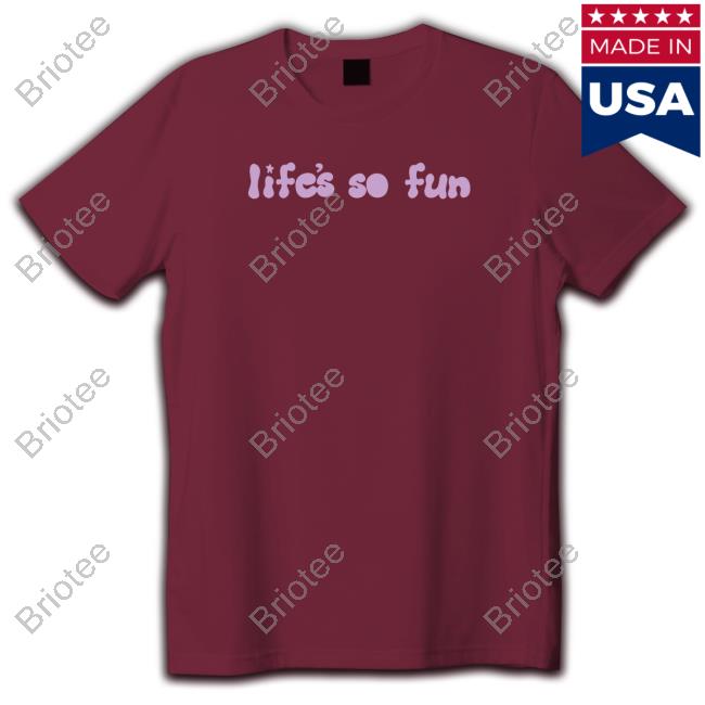 Official Muna Merch Life's So Fun Tee