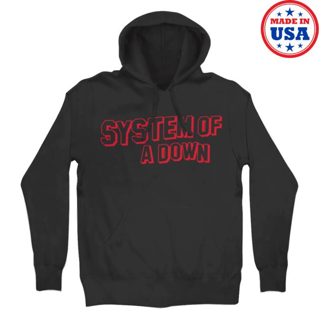 Official System Of A Down Clothing Merch Store Shop System Of A Down SOAD Hollywood Hoody SystemOfADown