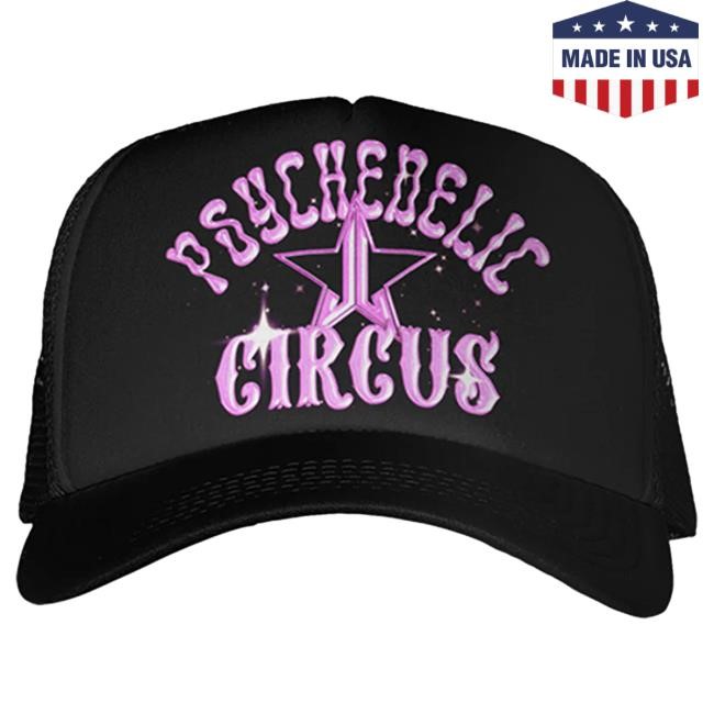 Official Jeffree Star Cosmetics Store Jeffree Star Psychedelic Circus Trucker Cap JeffreeStarCosmetics JeffreeStar