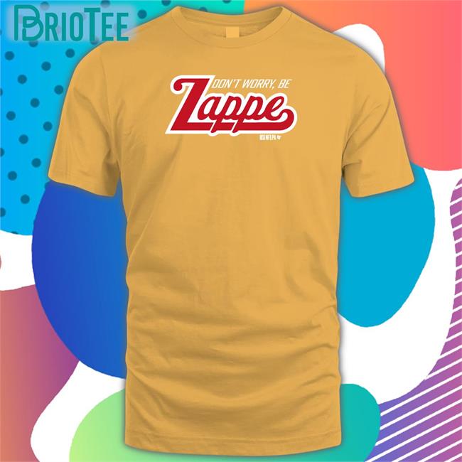 Don't Worry Be Zappe Tank Top